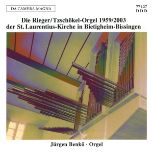 Benkö Jürgen - The Rieger-Tzschökel-Organ 1959/200 ryhmässä CD / Klassiskt @ Bengans Skivbutik AB (5574874)