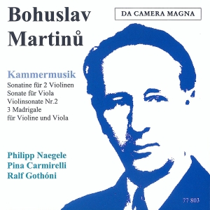 Martinu - Chamber Music ryhmässä CD / Klassiskt @ Bengans Skivbutik AB (5574876)