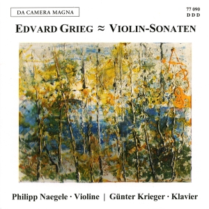 Grieg - Violin Sonatas Nos. 1 & 2 ryhmässä CD / Klassiskt @ Bengans Skivbutik AB (5574879)
