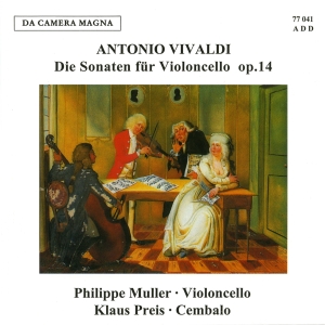 Vivaldi - Cello Sonatas Op. 14 ryhmässä CD @ Bengans Skivbutik AB (5574884)