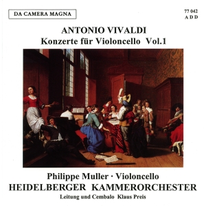 Vivaldi - Cello Concertos, Vol. 1 ryhmässä CD / Klassiskt @ Bengans Skivbutik AB (5574887)