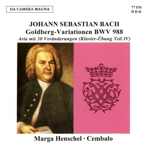 Bach J S - Goldberg Variations Bwv 988 ryhmässä CD / Klassiskt @ Bengans Skivbutik AB (5574891)