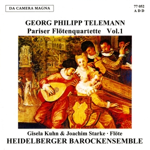 Telemann G P - Flute Quartets, Vol. 1 ryhmässä CD / Klassiskt @ Bengans Skivbutik AB (5574895)