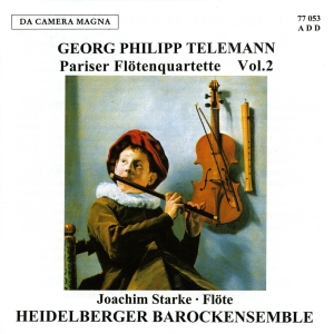 Telemann G P - Flute Quartets, Vol. 2 ryhmässä CD / Klassiskt @ Bengans Skivbutik AB (5574896)