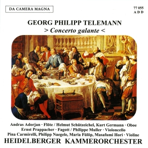 Telemann G P - Concerto Galante ryhmässä CD @ Bengans Skivbutik AB (5574897)