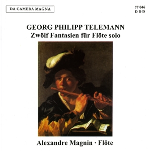 Telemann G P - 12 Fantasias For Solo Flute ryhmässä CD / Klassiskt @ Bengans Skivbutik AB (5574975)