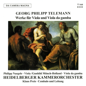 Telemann G P - Works For Viola & Viola Da Gamba ryhmässä CD / Klassiskt @ Bengans Skivbutik AB (5574976)