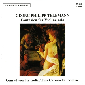 Telemann G P - Fantasias For Solo Violin ryhmässä CD @ Bengans Skivbutik AB (5574978)