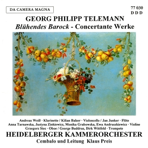 Telemann G P - Largo E Staccato - Concertante ryhmässä CD / Klassiskt @ Bengans Skivbutik AB (5574979)