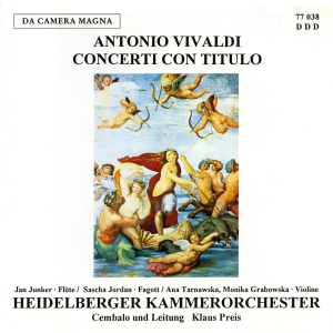 Vivaldi - Concerti Con Titulo ryhmässä CD @ Bengans Skivbutik AB (5574982)