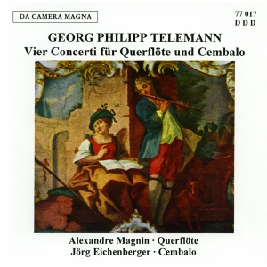 Telemann G P - Concertos For Flute & Harpsichord ryhmässä CD / Klassiskt @ Bengans Skivbutik AB (5574986)