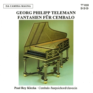 Telemann G P - Fantasias For Harpsichord ryhmässä CD / Klassiskt @ Bengans Skivbutik AB (5574996)