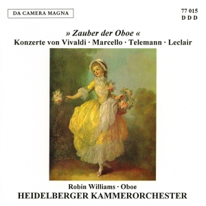 Robin Williams Heidelberger Kammer - Zauber Der Oboe ryhmässä CD / Klassiskt @ Bengans Skivbutik AB (5574999)