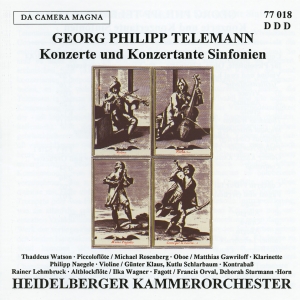 Telemann G P - Various Concertos ryhmässä CD / Klassiskt @ Bengans Skivbutik AB (5575001)