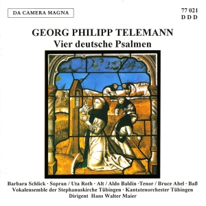 Telemann G P - 4 Deutsche Psalmen (100/111/117/121 ryhmässä CD / Klassiskt @ Bengans Skivbutik AB (5575004)