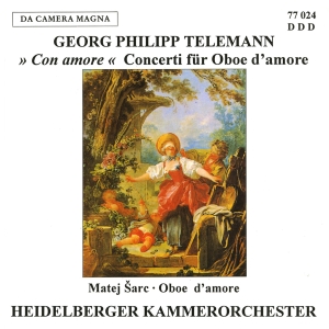 Telemann G P - Concertos For Oboe D'amore ryhmässä CD / Klassiskt @ Bengans Skivbutik AB (5575007)