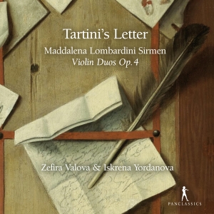 M L Sirmen - Tartini's Letter - Violin Duos Op. ryhmässä CD @ Bengans Skivbutik AB (5575012)