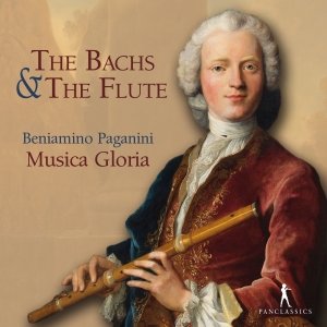 Beniamino Paganini Musica Gloria - The Bachs & The Flute ryhmässä CD @ Bengans Skivbutik AB (5575025)