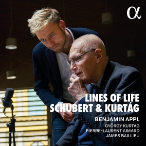 Benjamin Appl - Schubert & Kurtag: Lines Of Life ryhmässä CD @ Bengans Skivbutik AB (5575292)