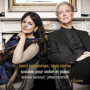 Vieuxtemps/Vierne - Sonates Pour Violon Et Piano ryhmässä ME SUOSITTELEMME / Perjantain julkaisut / 2025-02-14 @ Bengans Skivbutik AB (5575300)