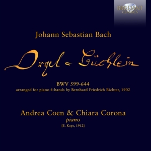 J.S. Bach - Orgelbuchlein, Bwv 599-644 Arranged ryhmässä CD @ Bengans Skivbutik AB (5575324)