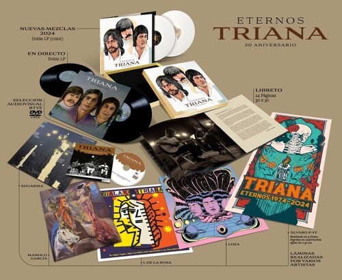 Triana - Eternos Triana (50 Aniversario ryhmässä DVD & BLU-RAY @ Bengans Skivbutik AB (5575522)