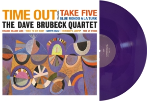 Dave Brubeck Quartet - Time Out (Purple Vinyl Lp) ryhmässä VINYYLI / Jazz @ Bengans Skivbutik AB (5575535)