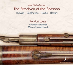 Lyndon Watts - Jean Nicolas Savary - The Stradivar ryhmässä CD / Klassiskt @ Bengans Skivbutik AB (5575752)