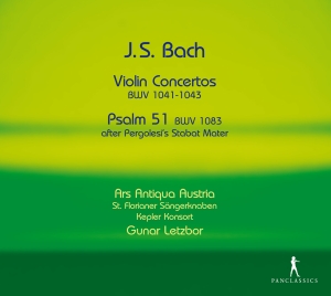 Bach J S - Violin Concertos Bwv 1041-1043, 104 ryhmässä CD / Klassiskt @ Bengans Skivbutik AB (5575799)