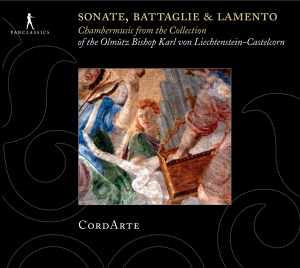 Cordarte - Sonate, Battaglie & Lamento - Chamb ryhmässä CD / Klassiskt @ Bengans Skivbutik AB (5575944)