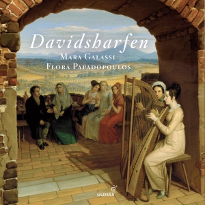 Mara Galassi Flora Papadopoulos - Davidsharfen - Works By Weiss, Bach ryhmässä CD / Klassiskt @ Bengans Skivbutik AB (5576077)