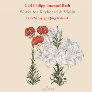 Bach Cpe - Works For Keyboard And Violin ryhmässä CD @ Bengans Skivbutik AB (5576090)