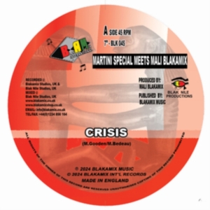 Martini Special Meets Mali Blakamix - Crisis/Dub Crisis ryhmässä VINYYLI @ Bengans Skivbutik AB (5576567)