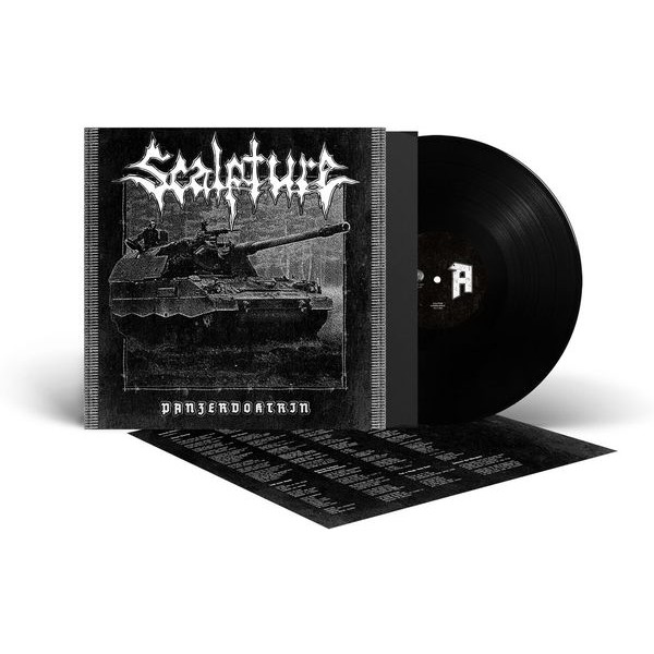 Scalpture - Panzerdoktrin (Black Vinyl Lp) ryhmässä VINYYLI / Hårdrock @ Bengans Skivbutik AB (5576661)