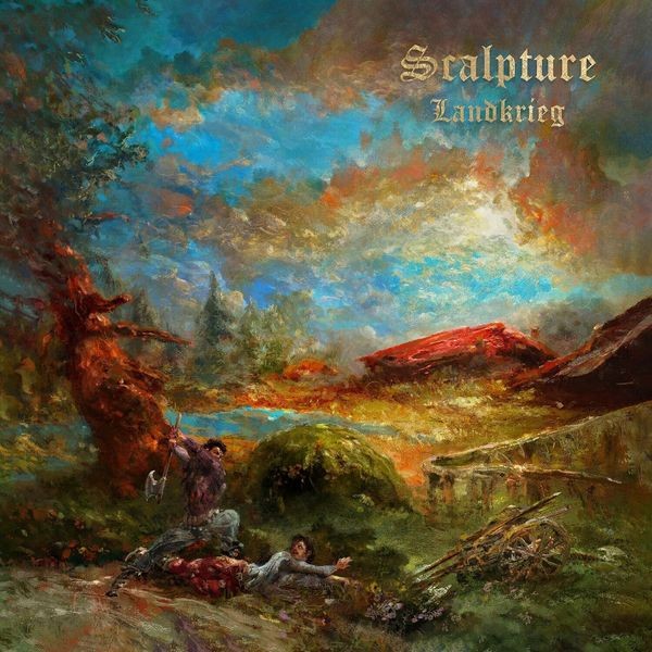 Scalpture - Landkrieg ryhmässä CD / Hårdrock @ Bengans Skivbutik AB (5576667)