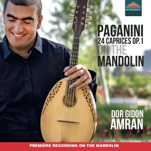 Nicolo Paganini - 24 Caprices, Op. 1 On The Mandolin ryhmässä CD @ Bengans Skivbutik AB (5576733)
