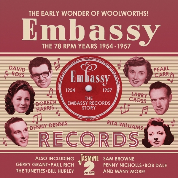 V/A - Embassy Records – The 78 Rpm Years, 1954-1957 ryhmässä CD / Myydyimmät @ Bengans Skivbutik AB (5576896)