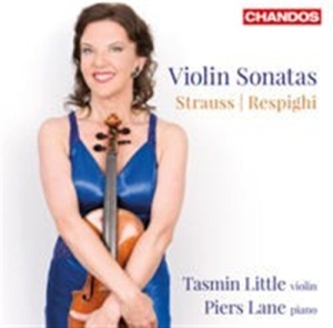 Strauss / Respighi - Violin Sonatas ryhmässä Externt_Lager / Naxoslager @ Bengans Skivbutik AB (557695)