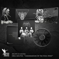 Hell Militia - Canonisation Of The Foul Spirit (Di ryhmässä ME SUOSITTELEMME / Perjantain julkaisut / 2025-02-28 @ Bengans Skivbutik AB (5577217)