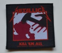 Metallica - Patch Kill Em All (10 X 9,5 Cm) ryhmässä MERCHANDISE / Kangasmerkki / Heavy Metal @ Bengans Skivbutik AB (5577308)