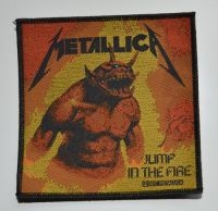 Metallica - Patch Jump In The Fire (10,3 X 10,3 ryhmässä MERCHANDISE / Kangasmerkki / Heavy Metal @ Bengans Skivbutik AB (5577321)