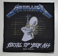 Metallica - Patch Metal Up You Ass (10,3 X 10,3 ryhmässä MERCHANDISE / Kangasmerkki / Heavy Metal @ Bengans Skivbutik AB (5577323)