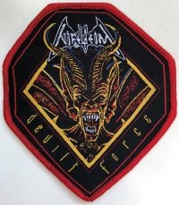 Nifelheim - Patch Devils Force (9,4 X 10,5 Cm) ryhmässä MERCHANDISE / Kangasmerkki / Heavy Metal @ Bengans Skivbutik AB (5577331)