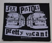 Sex Pistols - Patch Pretty Vacant (10,2 X 8,4 Cm) ryhmässä MERCHANDISE / Kangasmerkki / Pop-Rock @ Bengans Skivbutik AB (5577338)