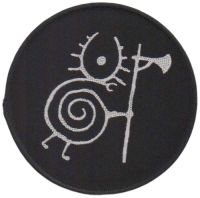 Heilung - Patch Warrior Snail (9,3 Cm) ryhmässä MERCHANDISE / Kangasmerkki / Heavy Metal @ Bengans Skivbutik AB (5577345)