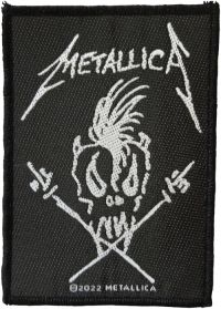 Metallica - Patch Scary Guy (9,7 X 7 Cm) ryhmässä MERCHANDISE / Kangasmerkki / Heavy Metal @ Bengans Skivbutik AB (5577370)