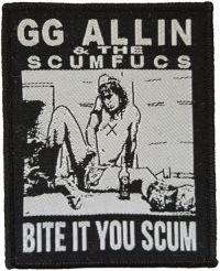 G.G. Allin - Patch & The Scumfucs (9,6 X 7,7 Cm) ryhmässä MERCHANDISE / Kangasmerkki / Pop-Rock @ Bengans Skivbutik AB (5577373)