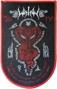 Watain - Patch Snakes Cut Out (15,6 X 9,9 Cm ryhmässä MERCHANDISE / Kangasmerkki / Heavy Metal @ Bengans Skivbutik AB (5577375)