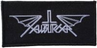 Hellbutcher - Patch Logo (4,8 X 10,1 Cm) ryhmässä MERCHANDISE / Kangasmerkki / Heavy Metal @ Bengans Skivbutik AB (5577383)