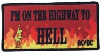 Ac/Dc - Patch Highway To Hell Flames (5,3 X ryhmässä MERCHANDISE / Kangasmerkki / Heavy Metal @ Bengans Skivbutik AB (5577388)